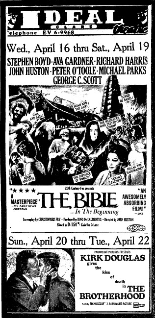 Ideal Theatre - 5 May 1966 Ad (newer photo)
